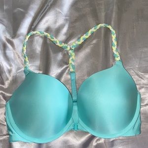 VICTORIA’S SECRET 34D light blue racerback bra